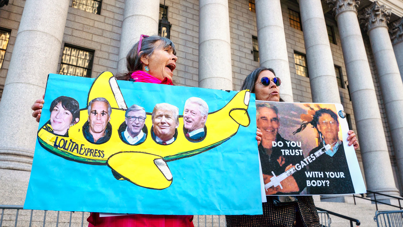 Protesters outside of Thurgood Marshall United States Courthouse. Credit: Getty