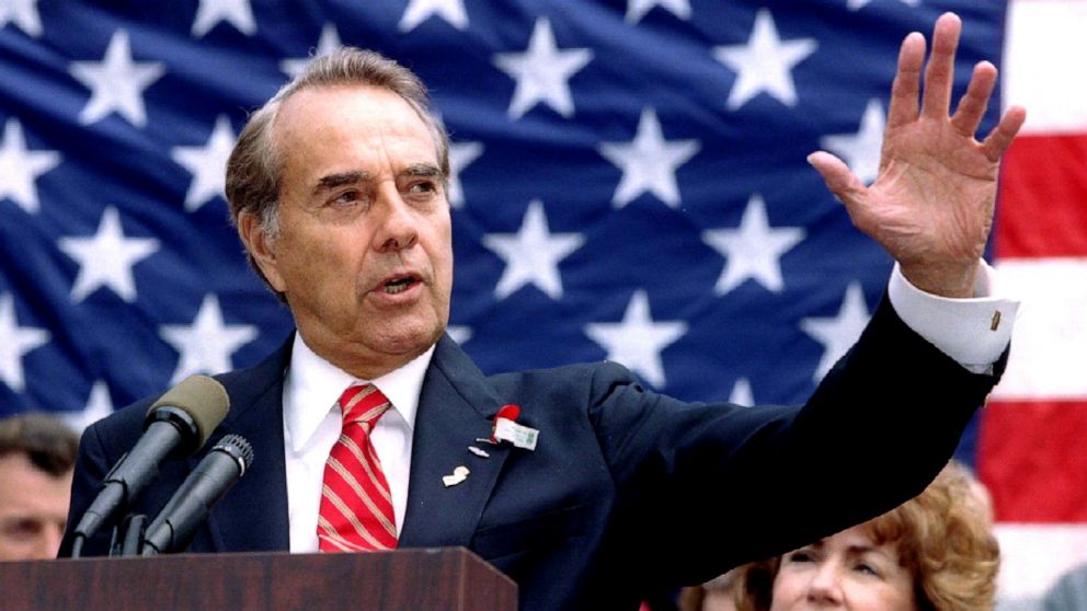 Bob Dole was only one of the five living previous GOP presidential nominees to endorse Donald Trump.