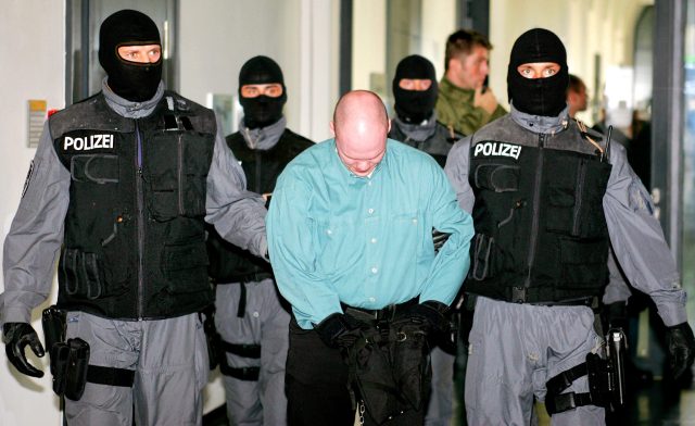 Convicted German pedophile Mario Mederak in 2006 (NORBERT MILLAUER/DDP/AFP via Getty Images)