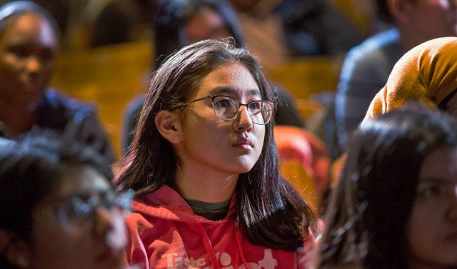 Why are Asian students being punished for the school system's failings? Credit: Andrew Lichtenstein/Corbis via Getty Images