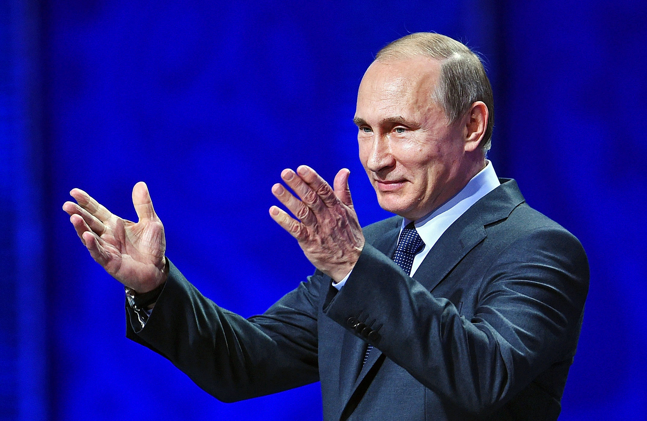 Does Putin read much Schmitt?  (Dennis Grombkowski/Getty Images)