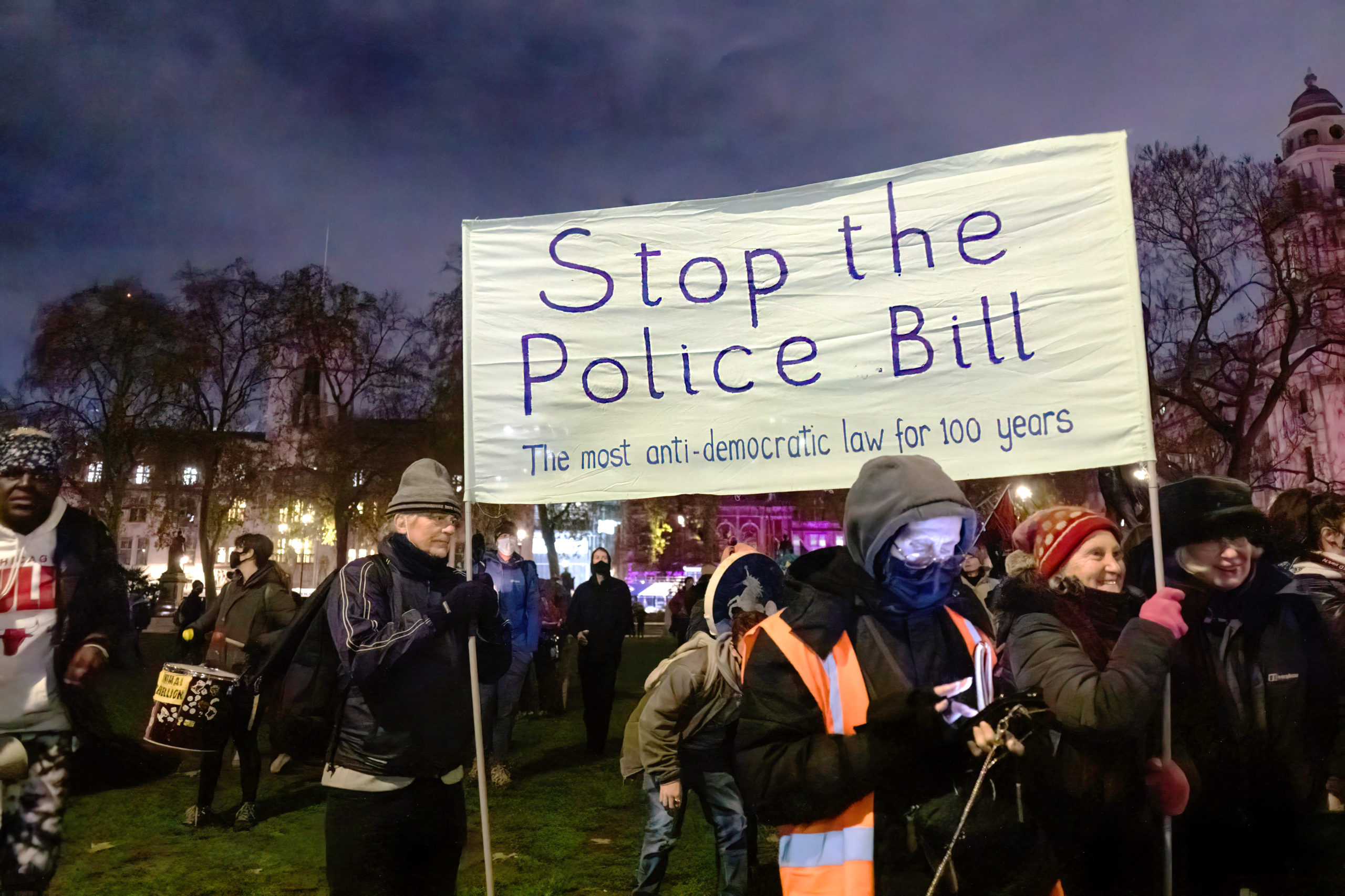The Police Bill will be back in the House of Commons today, possibly for the last time. Credit: Getty