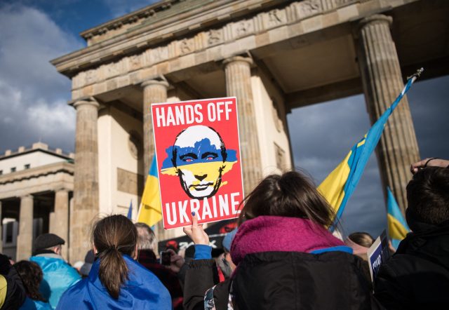 Germany is suddenly on a war footing. Credit: Stefanie Loos / AFP /Getty