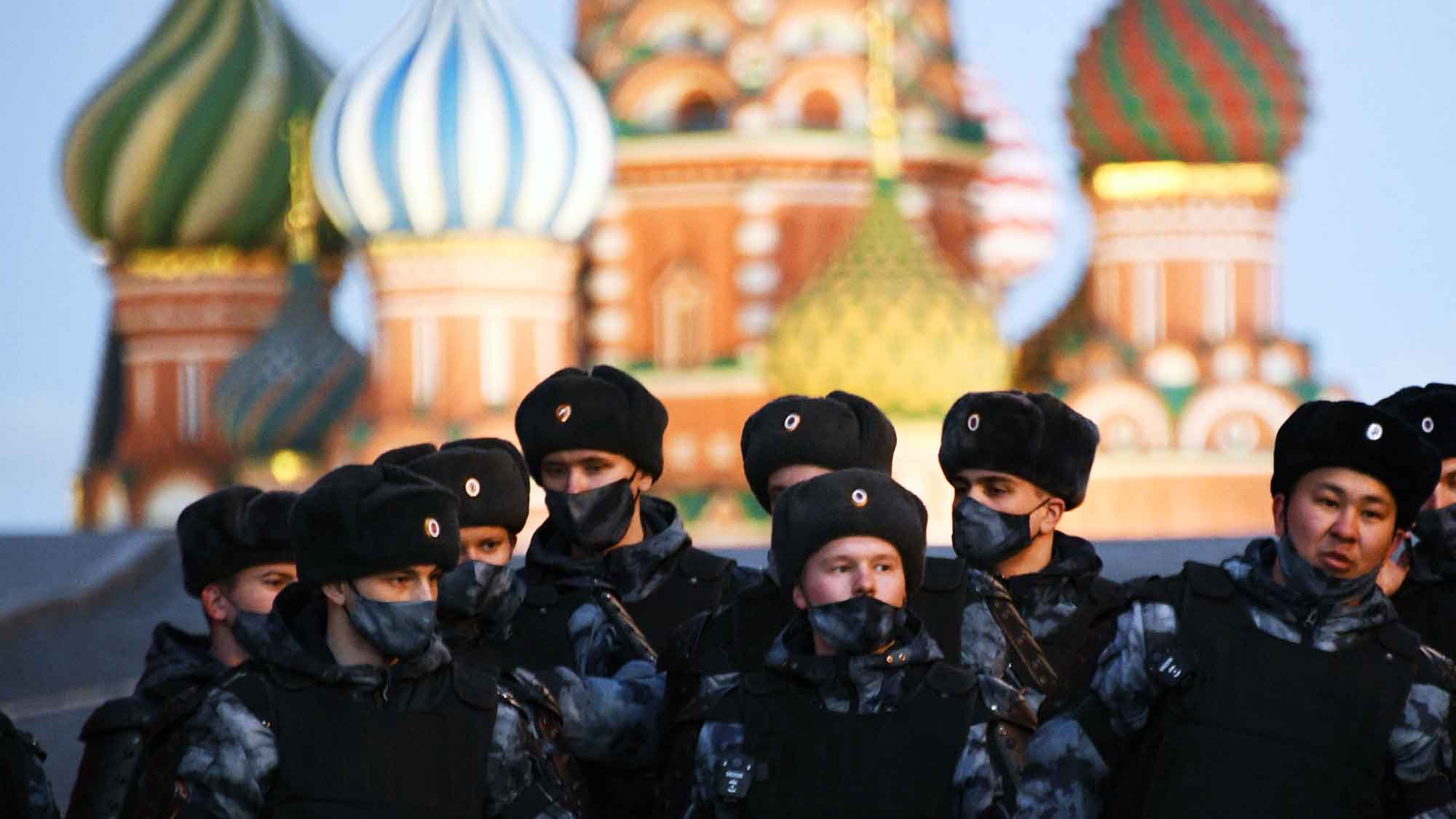 Meet the new Russia, just like the old Russia. (Photo by Alexander NEMENOV / AFP) (Photo by ALEXANDER NEMENOV/AFP via Getty Images)