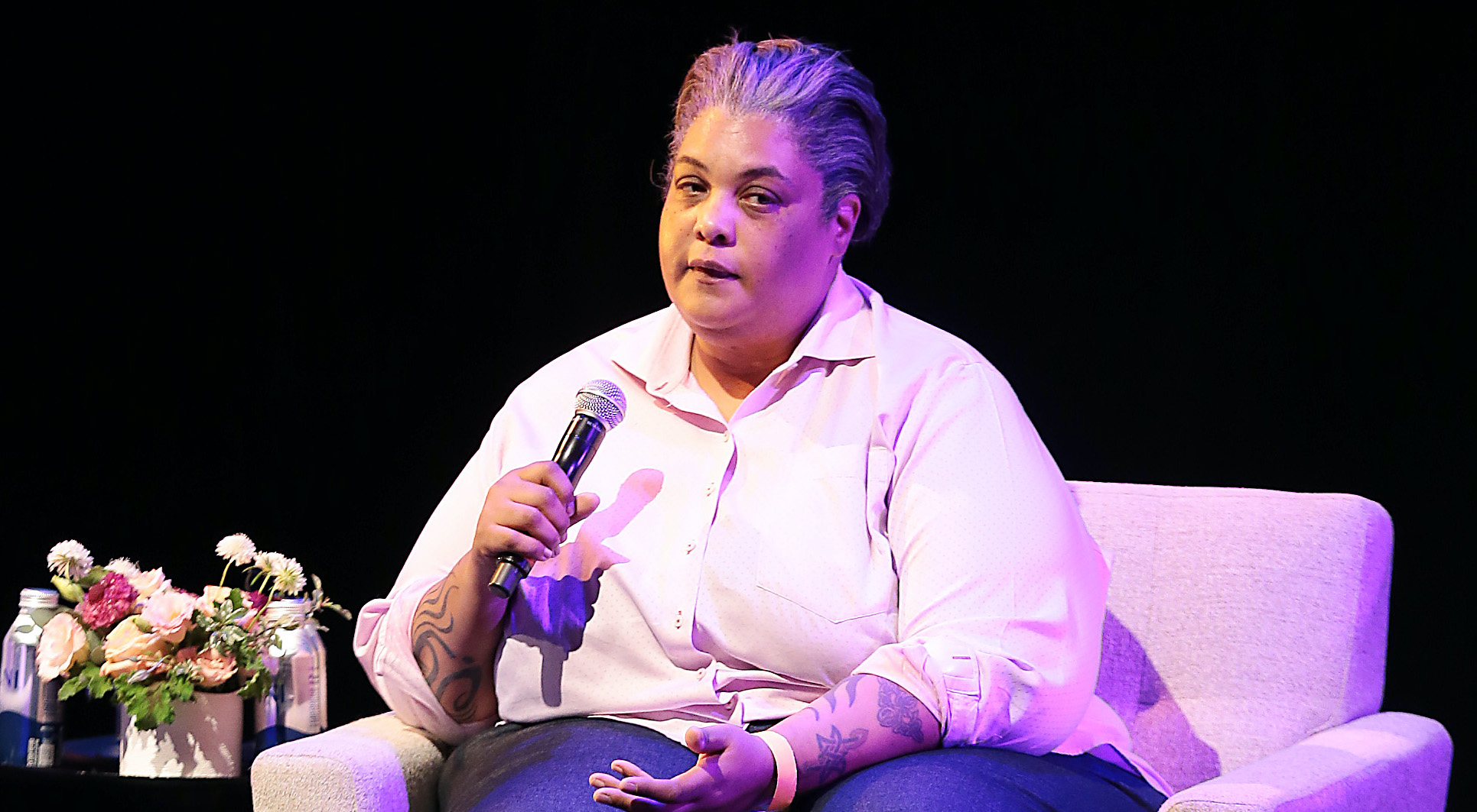 Roxane Gay says that cancel culture is just a “bogeyman”. Credit: Getty