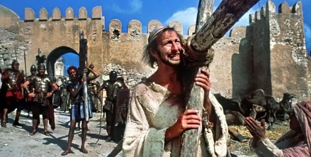 Like a modern rockstar, Jesus had to hide from his adoring fans. Life of Brian