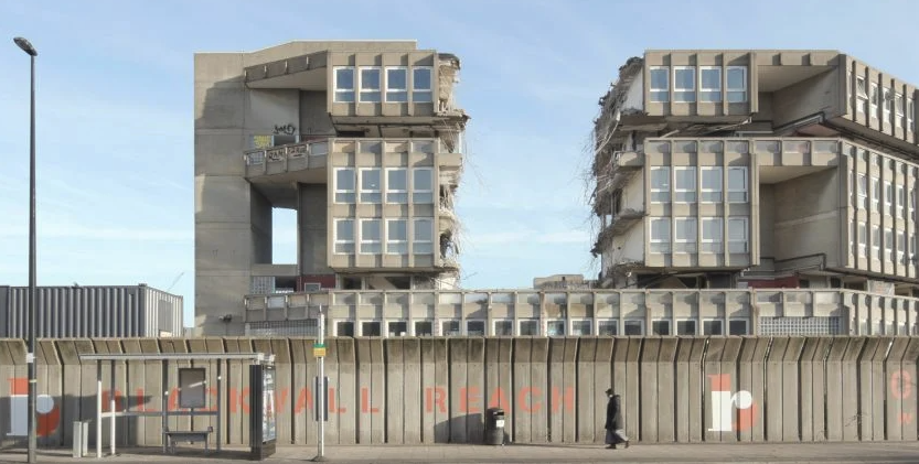 Robin Hood Gardens was demolished in 2017