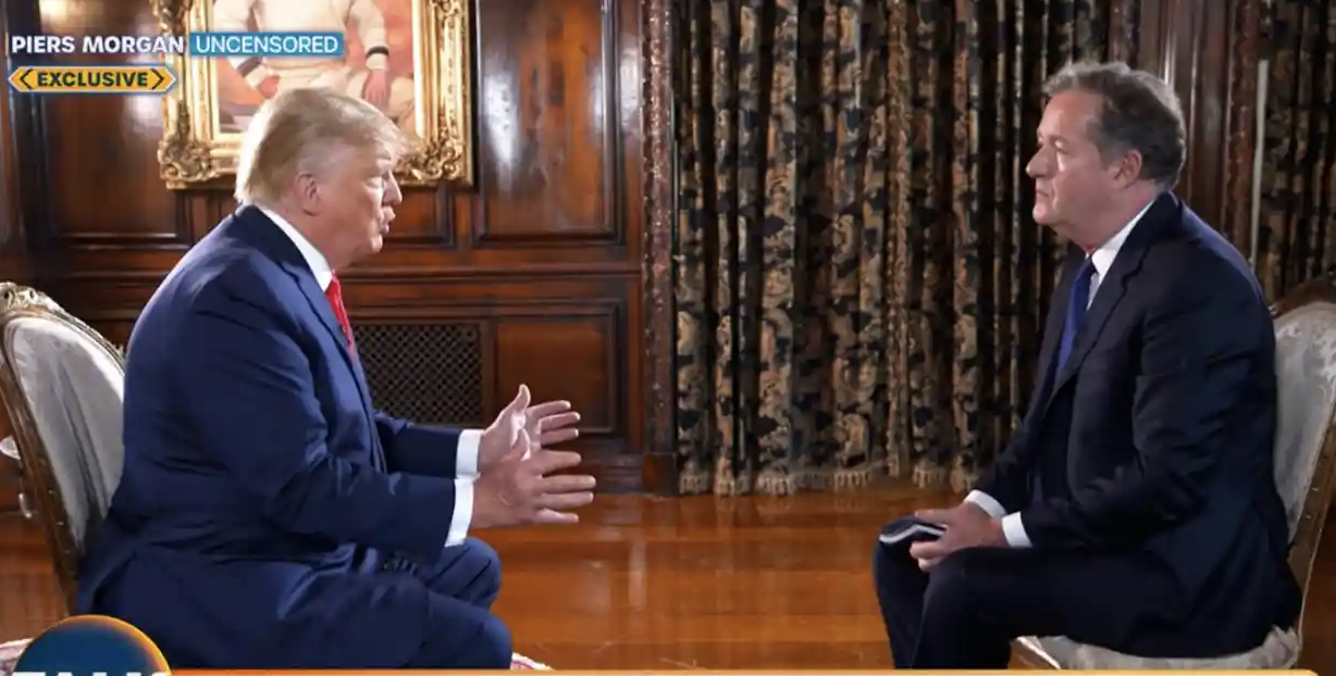 Piers Morgan's 'blockbuster' interview with Donald Trump 