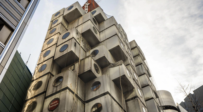Demolition of the Nagakin Capsule Tower has begun
