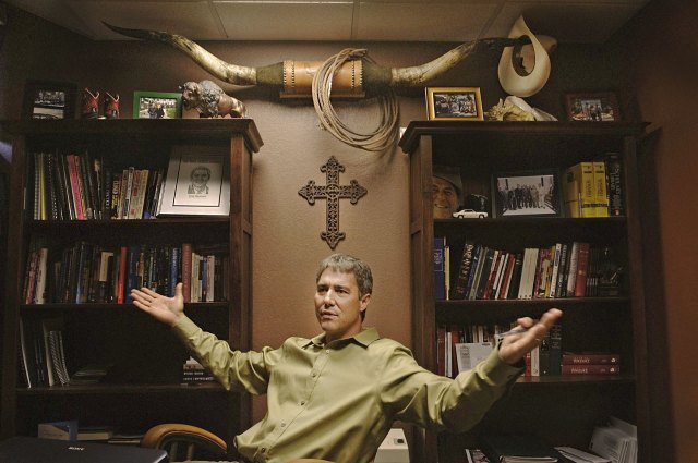 Troy Newman, the head of Operation Rescue (Antoine Doyen/Getty Images)