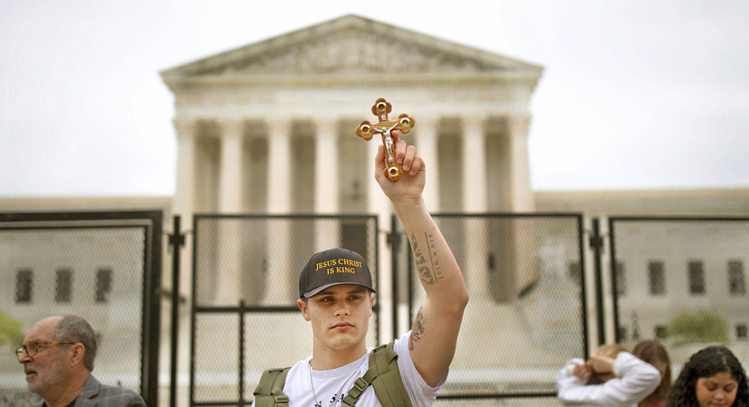 Conservative christians have been labelled 'Christofascists' by liberal critics. Credit: Getty