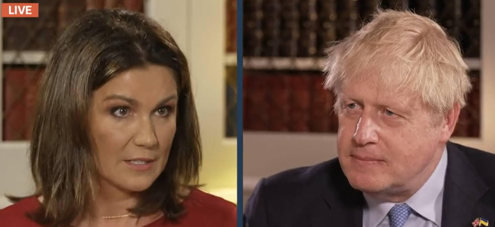 The PM going all hangdog, like his father