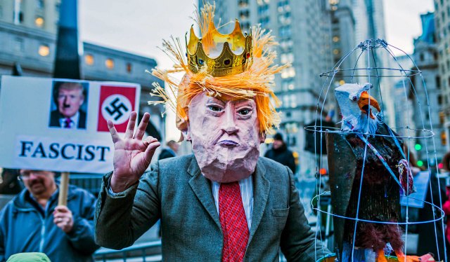 "The word Fascism has now no meaning except in so far as it signifies ‘something not desirable’." Michael Nigro/Pacific Press/LightRocket/ Getty Images