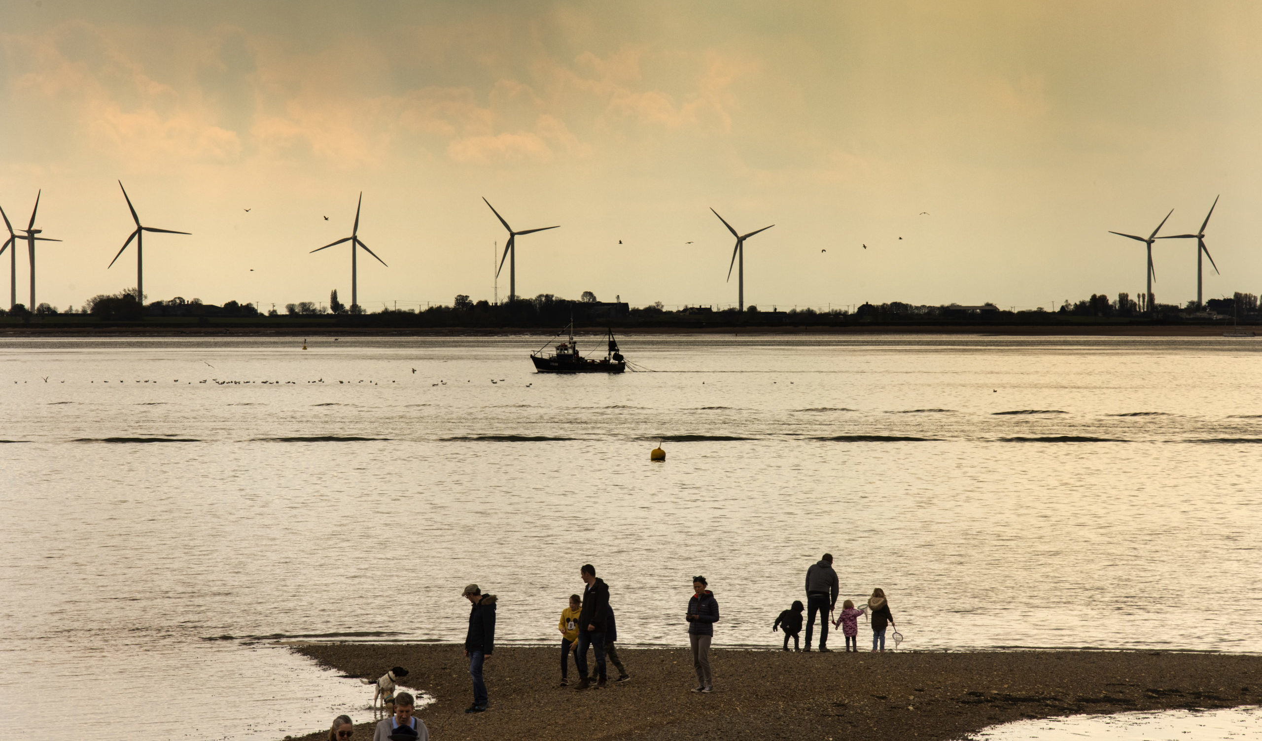 What will happen when the wind doesn't blow? (photo by Barry Lewis/In Pictures via Getty Images)