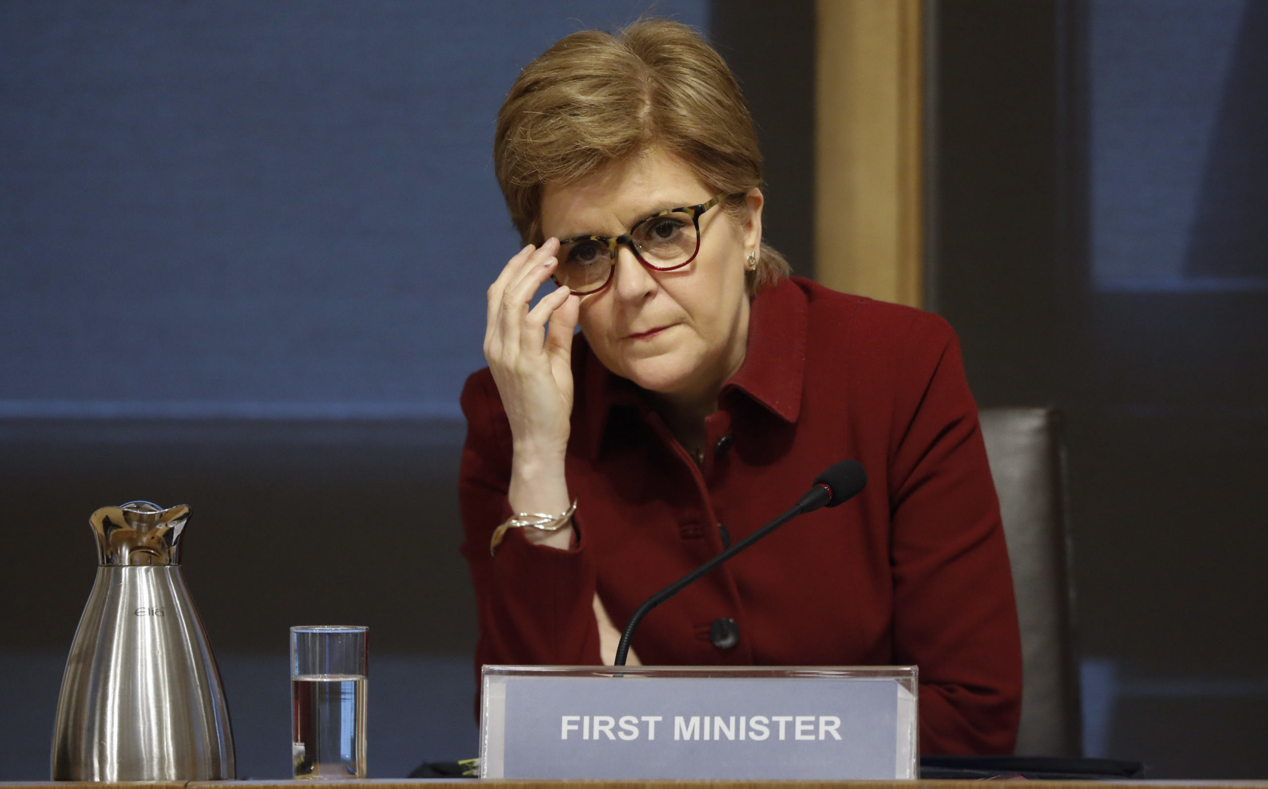 Nowhere to hide. (Credit: Pool/ Getty Images)