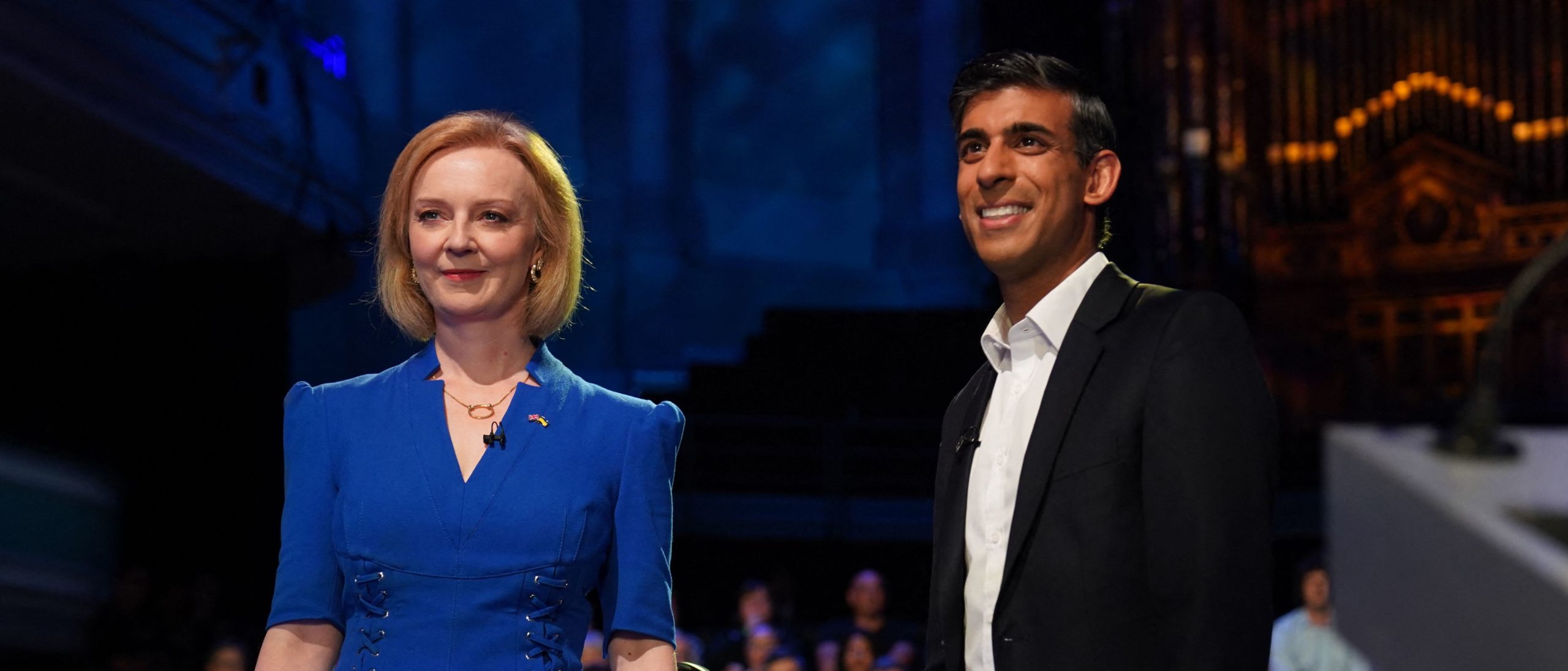 There was no face-off at last night's hustings. Credit: Getty