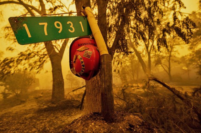 Will climate change burn down the House? Credit: DAVID MCNEW/AFP/ Getty