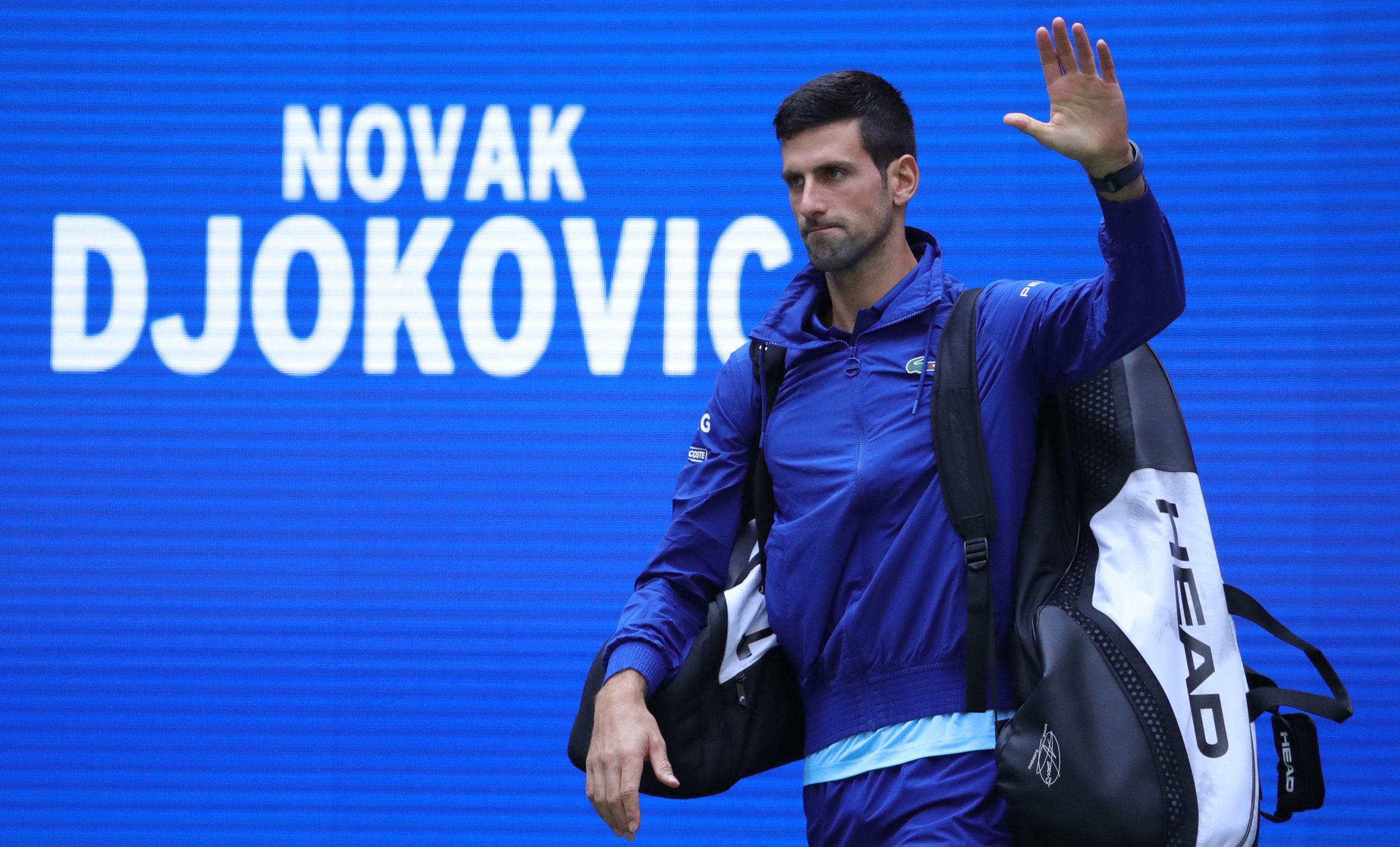 See ya Novak (Photo by KENA BETANCUR/AFP via Getty Images)