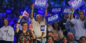 A different type of Tory showed up at Wembley