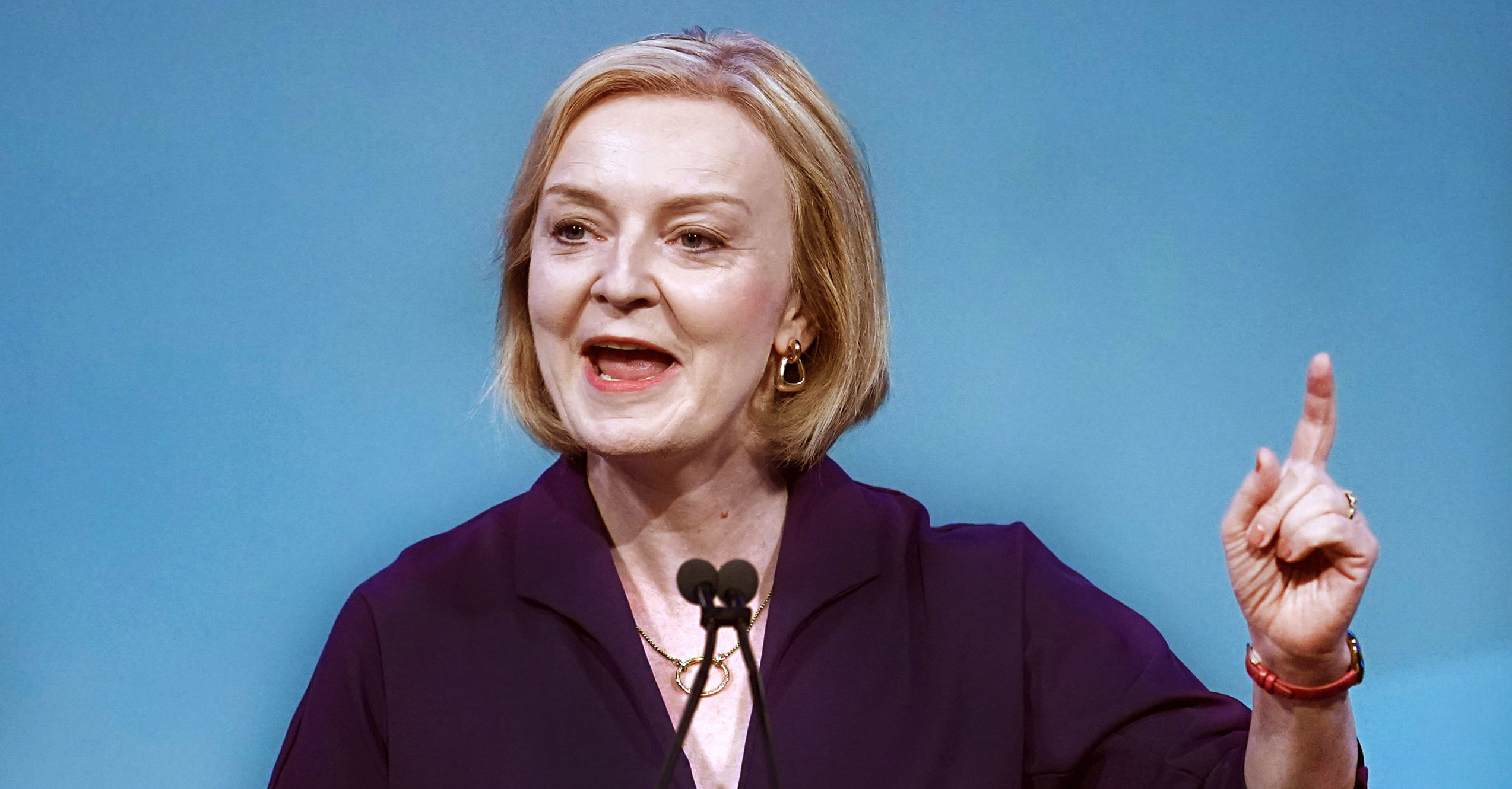 Can she steer Britain out of this crisis? Credit: Getty