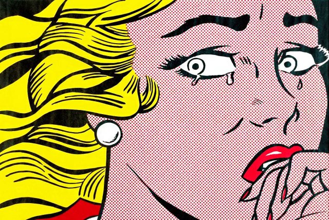 'I could’ve become a femcel' (Crying Girl, Roy Lichtenstein)