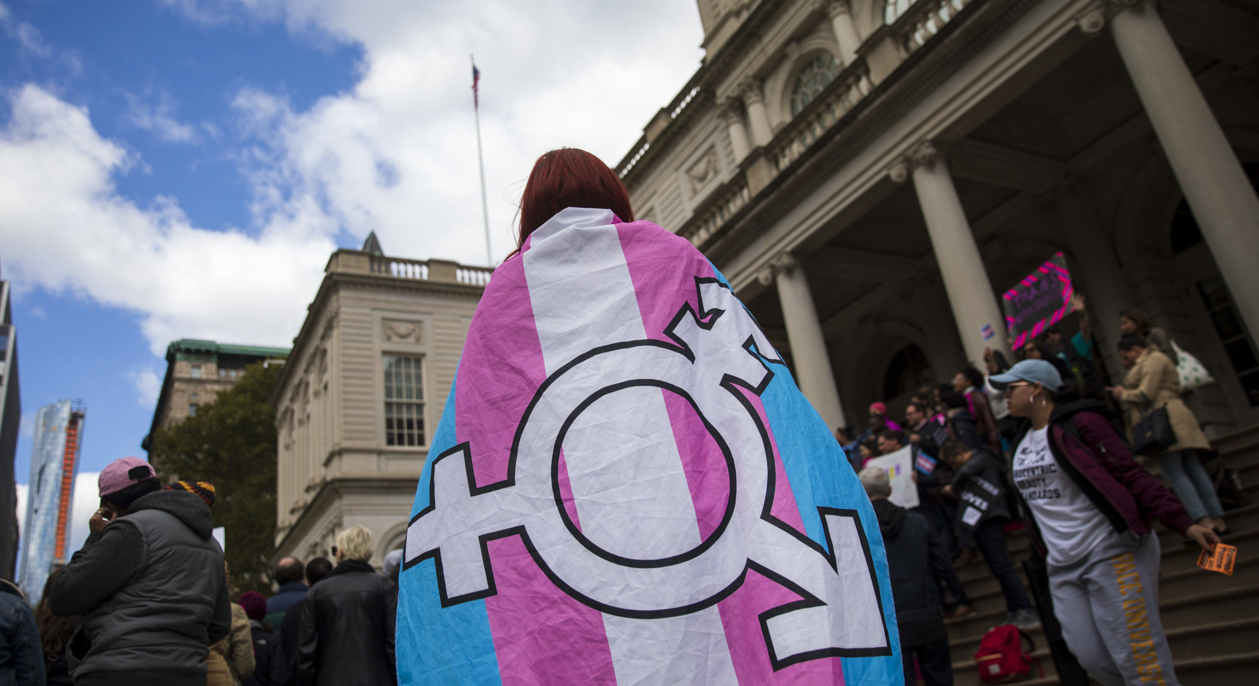 Translucent withdrew an article claiming that that 'being trans is a biological condition'. Credit: Getty.