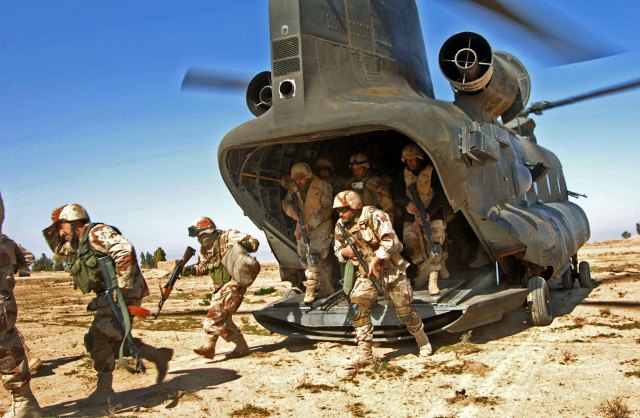 Are greedy psychopaths keeping America at war? AFP/Getty Images