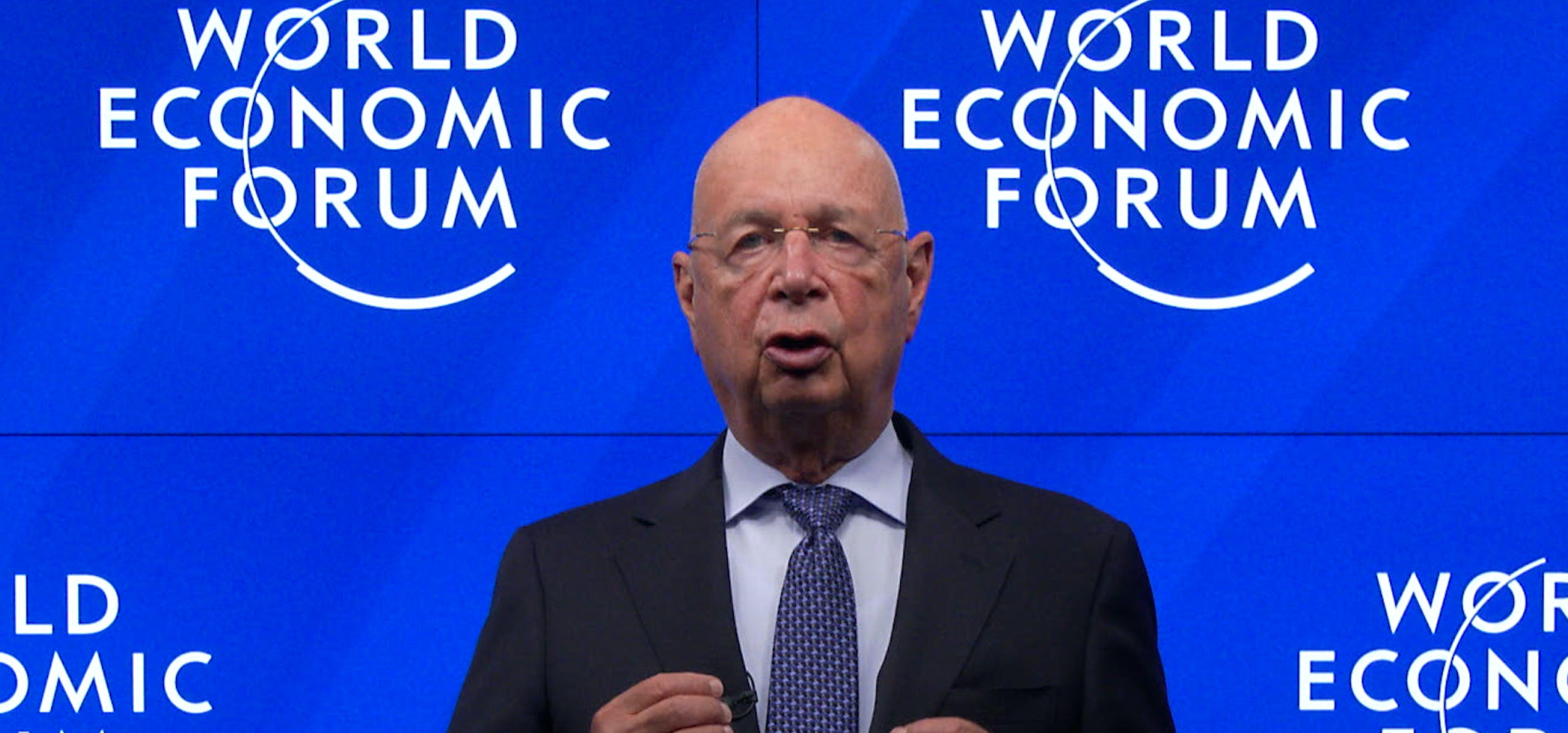 WEF founder and chairman Klaus Schwab. Credit: Getty.