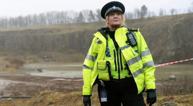 Sarah Lancashire as Police Sergeant Catherine Cawood in Happy Valley.