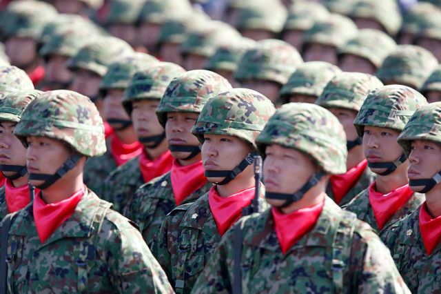 Japanese pacifism is dead