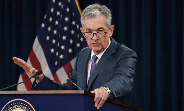 Chair of the Federal Reserve Jerome Powell. Credit: Getty