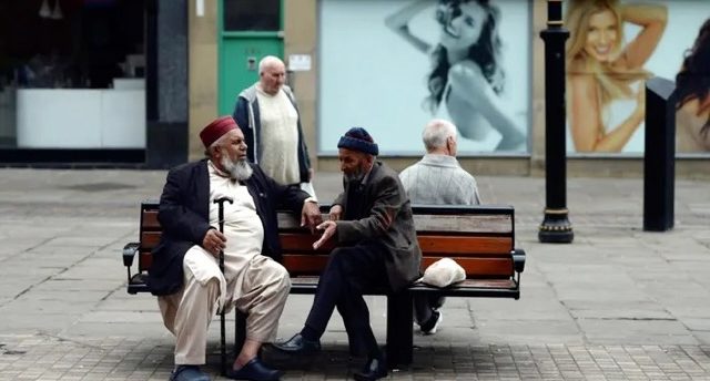 Residents in Bradford.