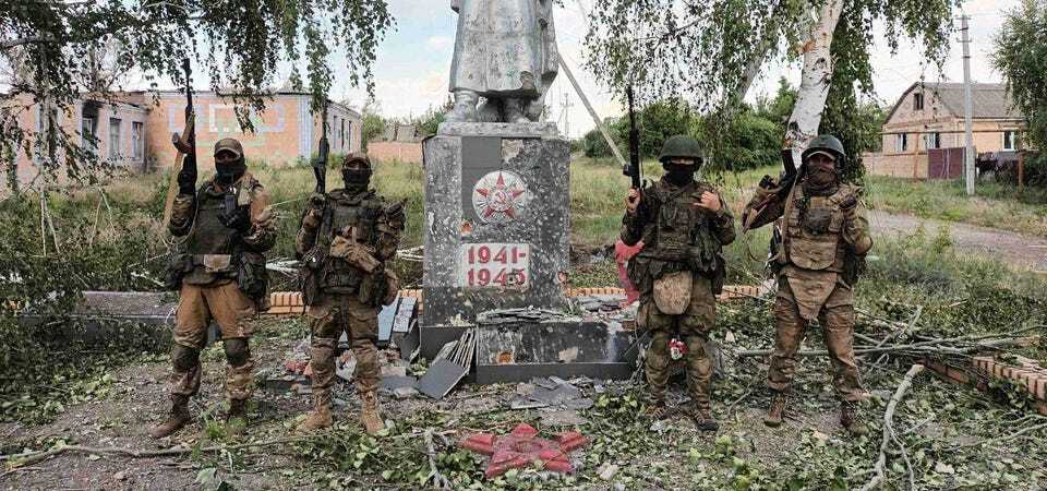 Wagner soldiers in Ukraine. Source: Twitter.