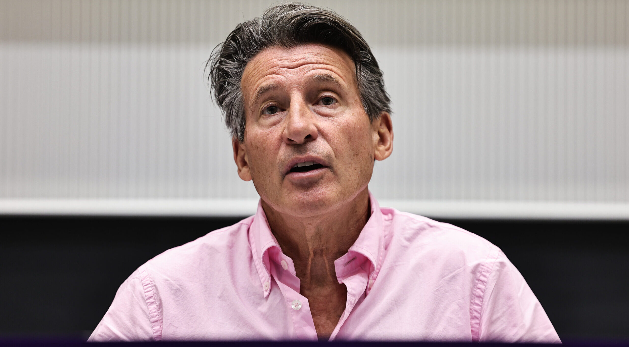 World Athletics President Sebastian Coe. Credit: Getty