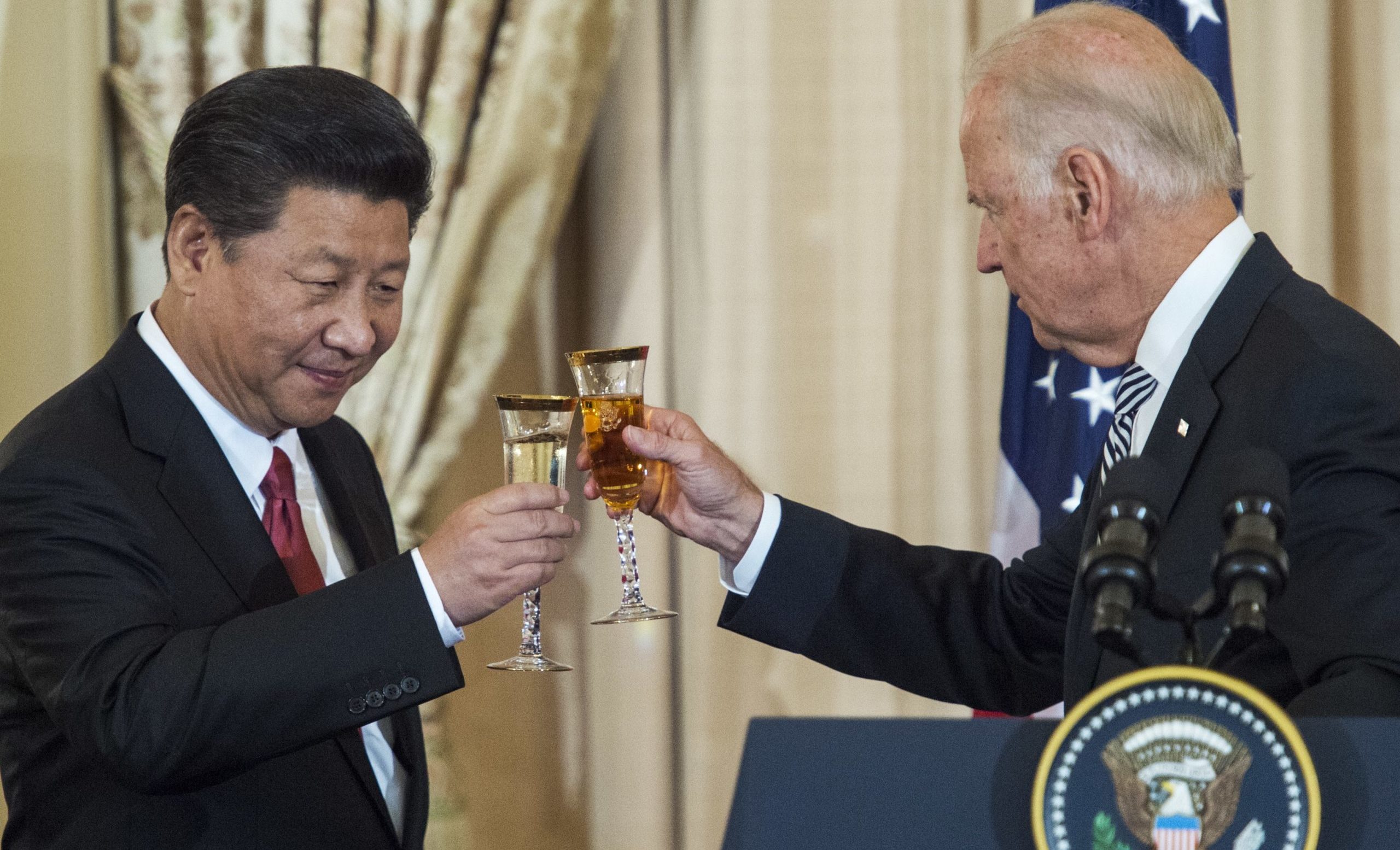 Drinking to whose prosperity? Credit: Getty.