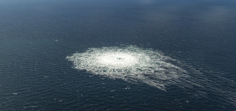 The Nord Stream 2 pipeline was attacked on 26 September 2022