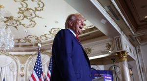 Behind the scenes at Trump's Mar-a-Lago speech