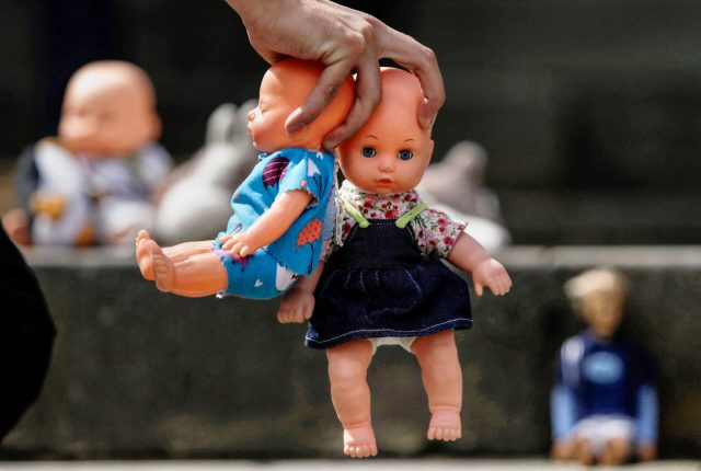 “My father wasn’t dysphoric when he was abusing me.” Daniel Munoz/AFP/Getty Images