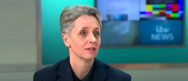 Kathleen Stock on 'Good Morning Britain' on Monday