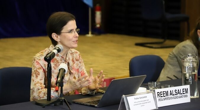 UN Special Rapporteur Reem Alsalem