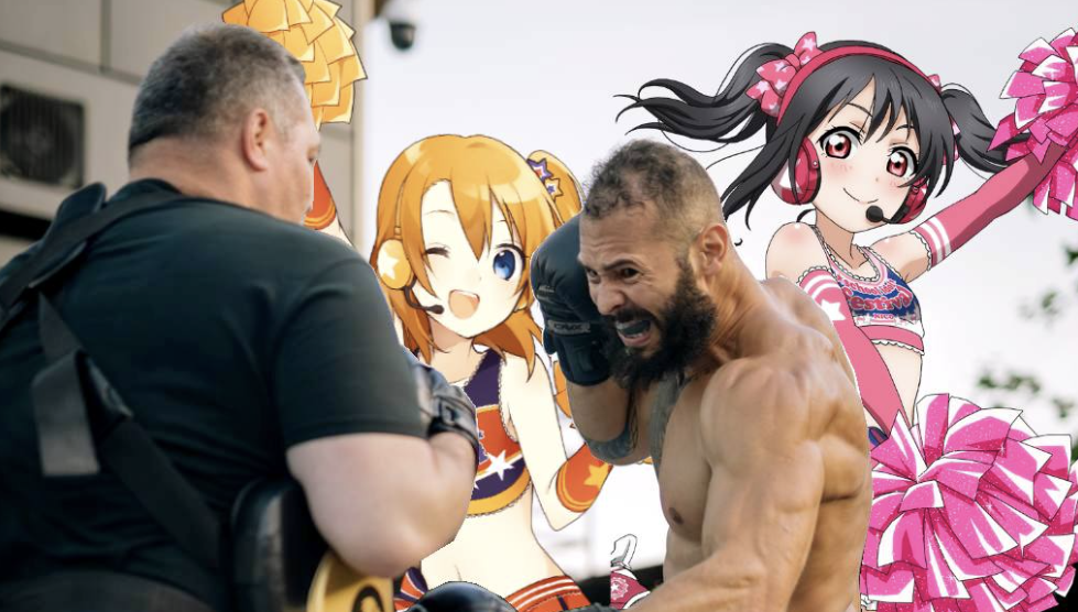 Andrew Tate recently posted a photo with him and two anime women