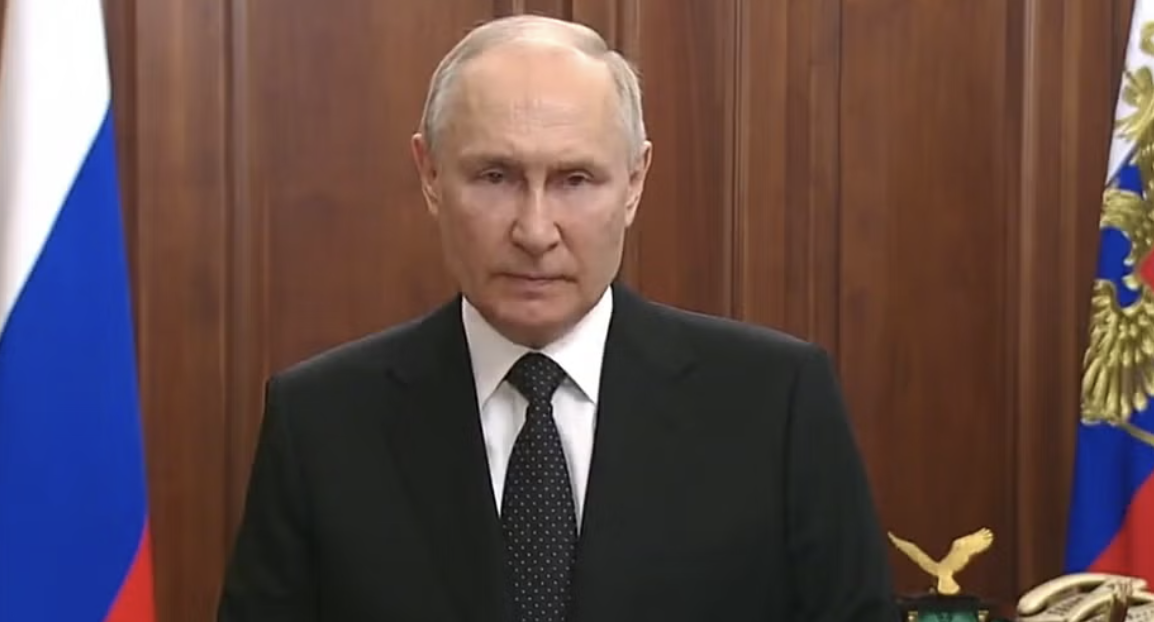 Vladimir Putin has acknowledged an internal enemy