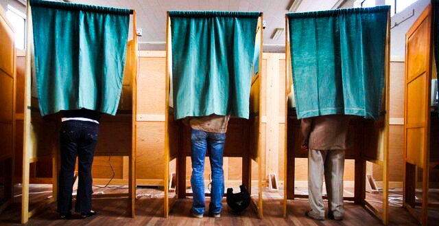 Will a population on UBI be motivated to vote? Credit: Getty