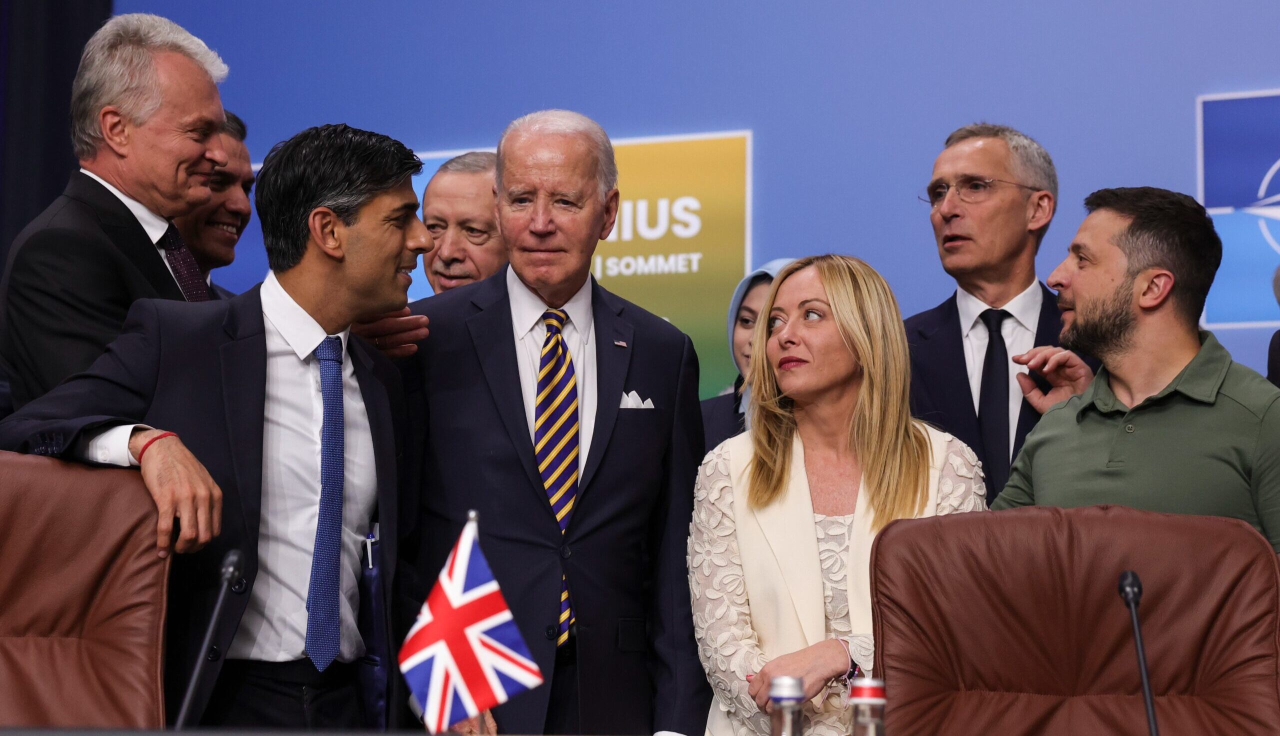 Who's the boss? Credit: Twitter/Rishi Sunak