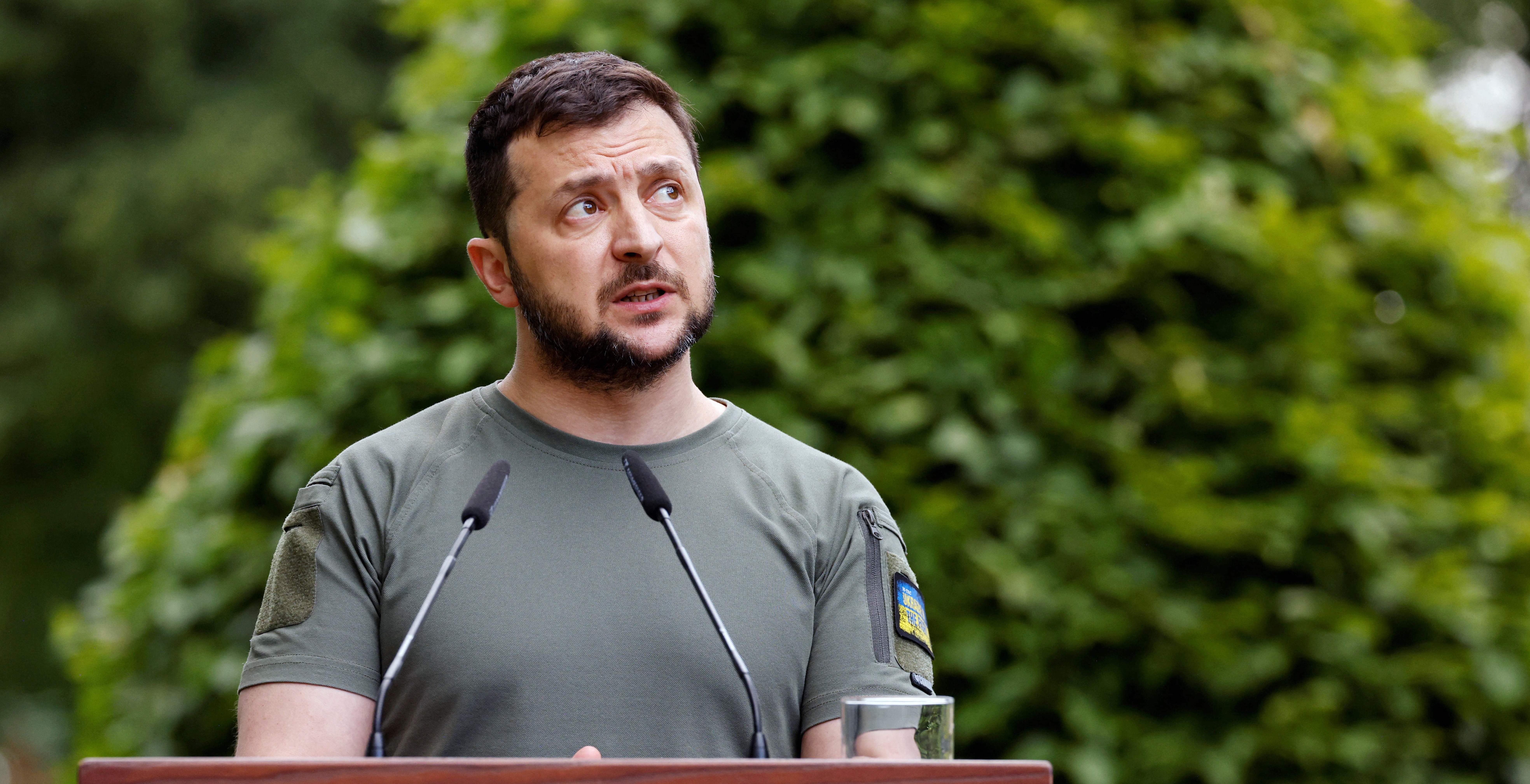 Zelenskyy told US and EU leaders that Ukraine would have liked to start their counteroffensive earlier. Credit: Getty