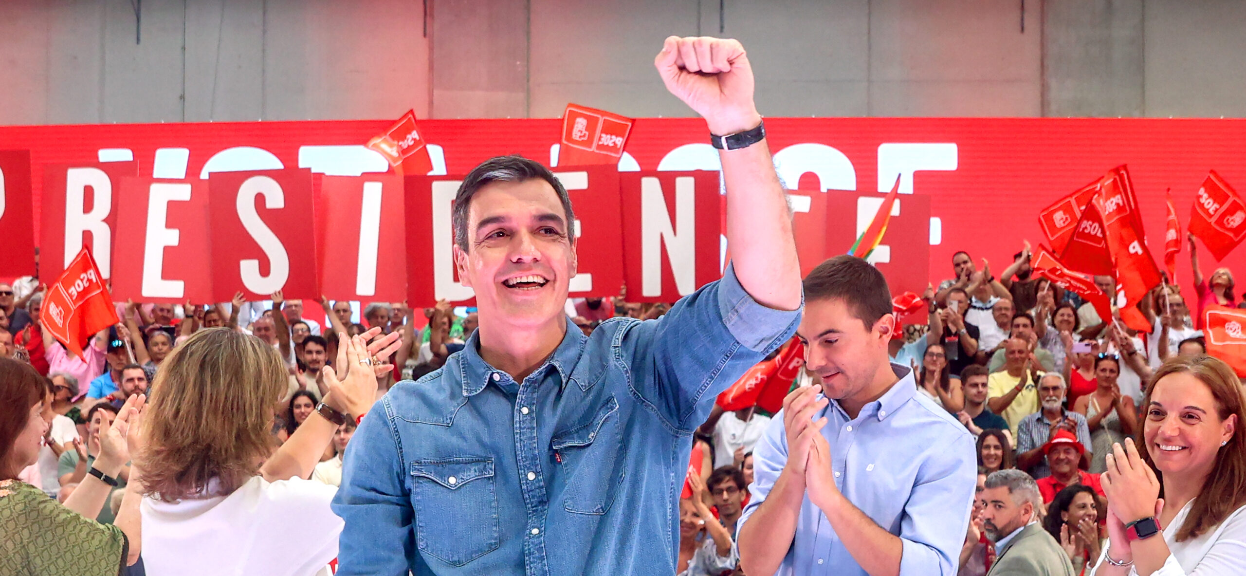 Pedro Sánchez has maintained a respectable level of support throughout his premiership. Credit: Getty