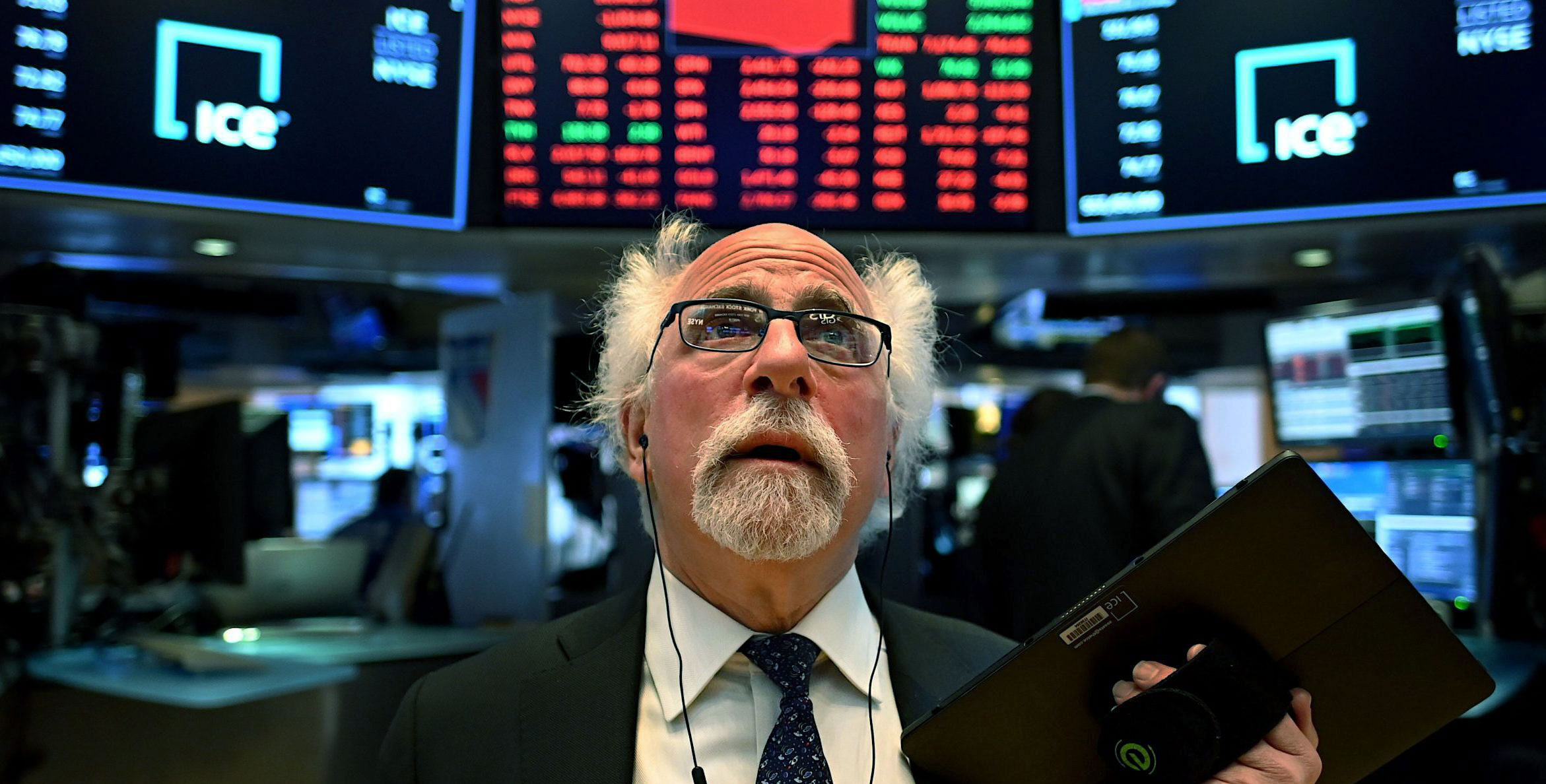 Here comes the bear market. Credit: Getty