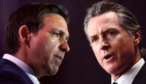 Debating Gavin Newsom will boost Ron DeSantis