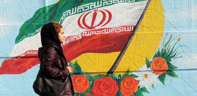 Morality police hunt down "loose hijabs". STR/AFP/Getty Images