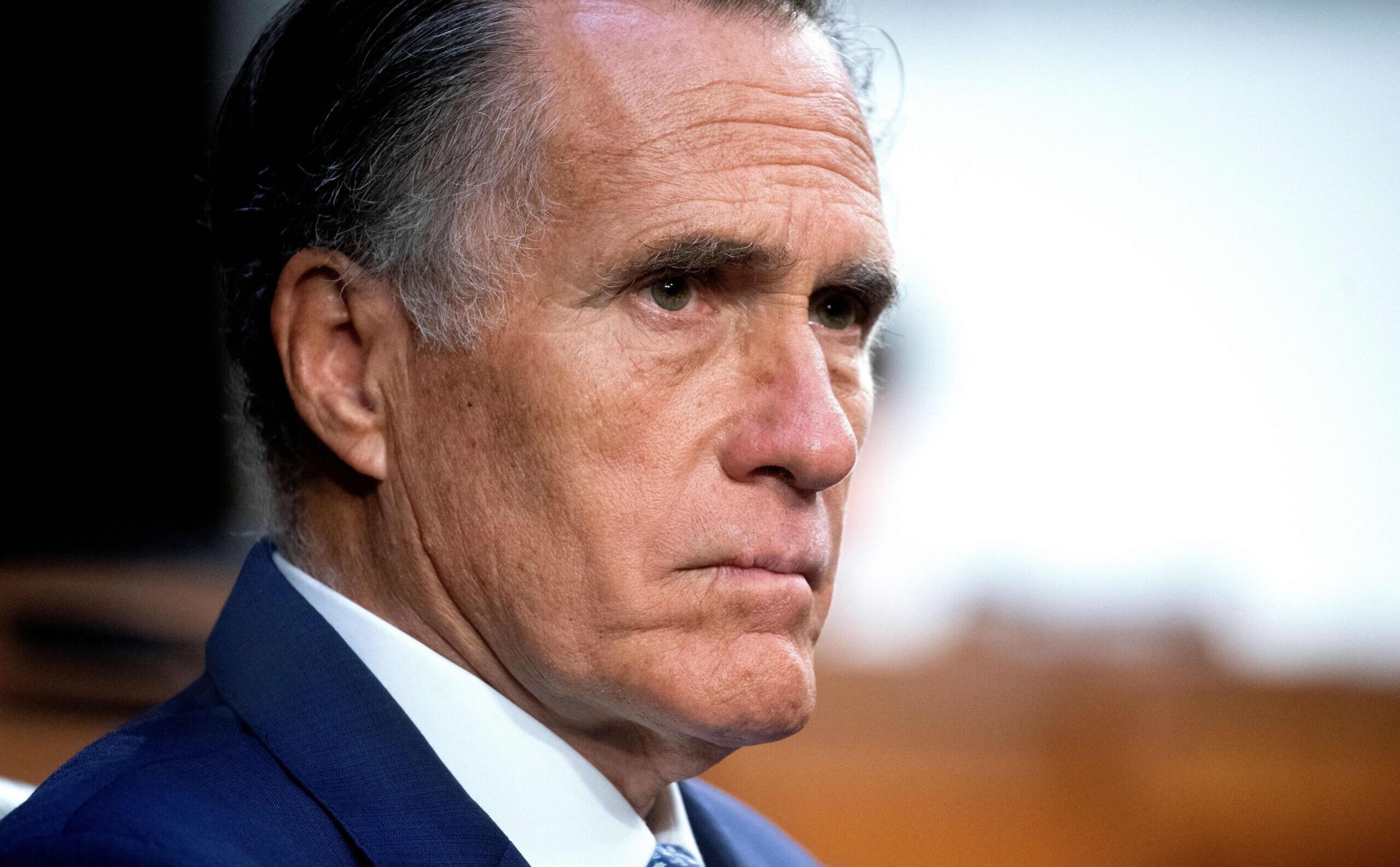 Mitt Romney feels like a “turd in the punchbowl”. Credit: Getty